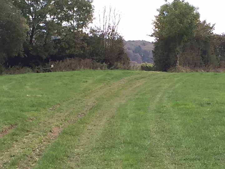 The historic Wessex Ridgeway Trail runs through the site